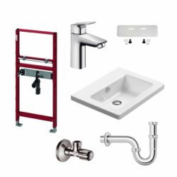 Baustoffe Union Badezimmer-Waschtisch-Set